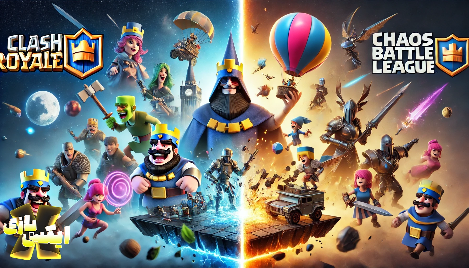 مقایسه جامع و کامل Clash Royale با Chaos Battle League کدام یک برتر است؟