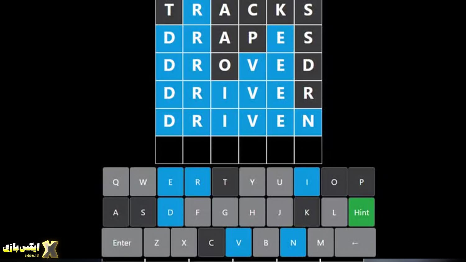 پاسخهای امروز بازی Word Hurdle و نکات کلیدی برای حل معماها (۱۹ مارس ۲۰۲۵) 2 پاسخهای امروز بازی Word Hurdle و نکات کلیدی برای حل معماها (۱۹ مارس ۲۰۲۵)