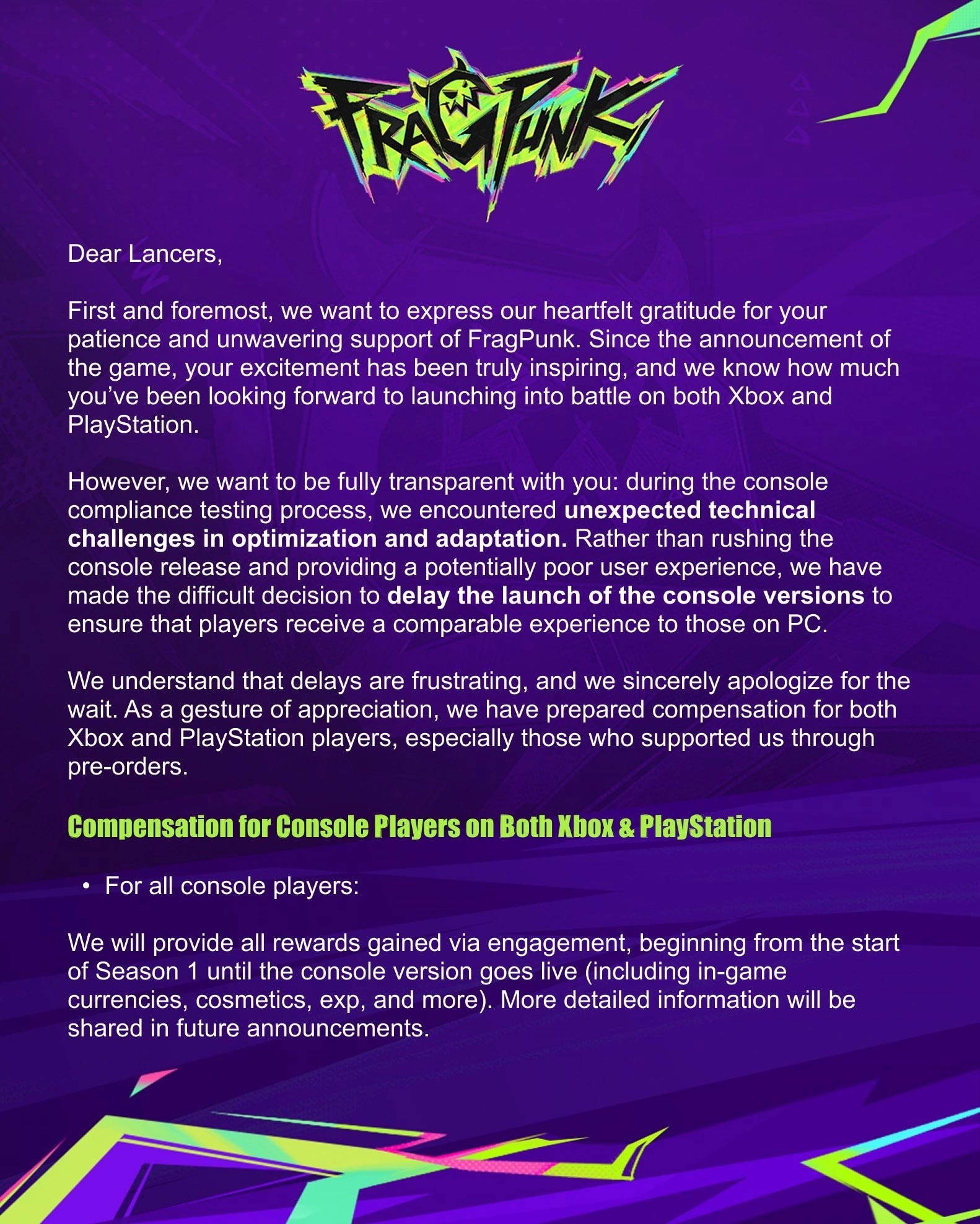 آیا کراس‌پلی در آینده به FragPunk اضافه خواهد شد؟