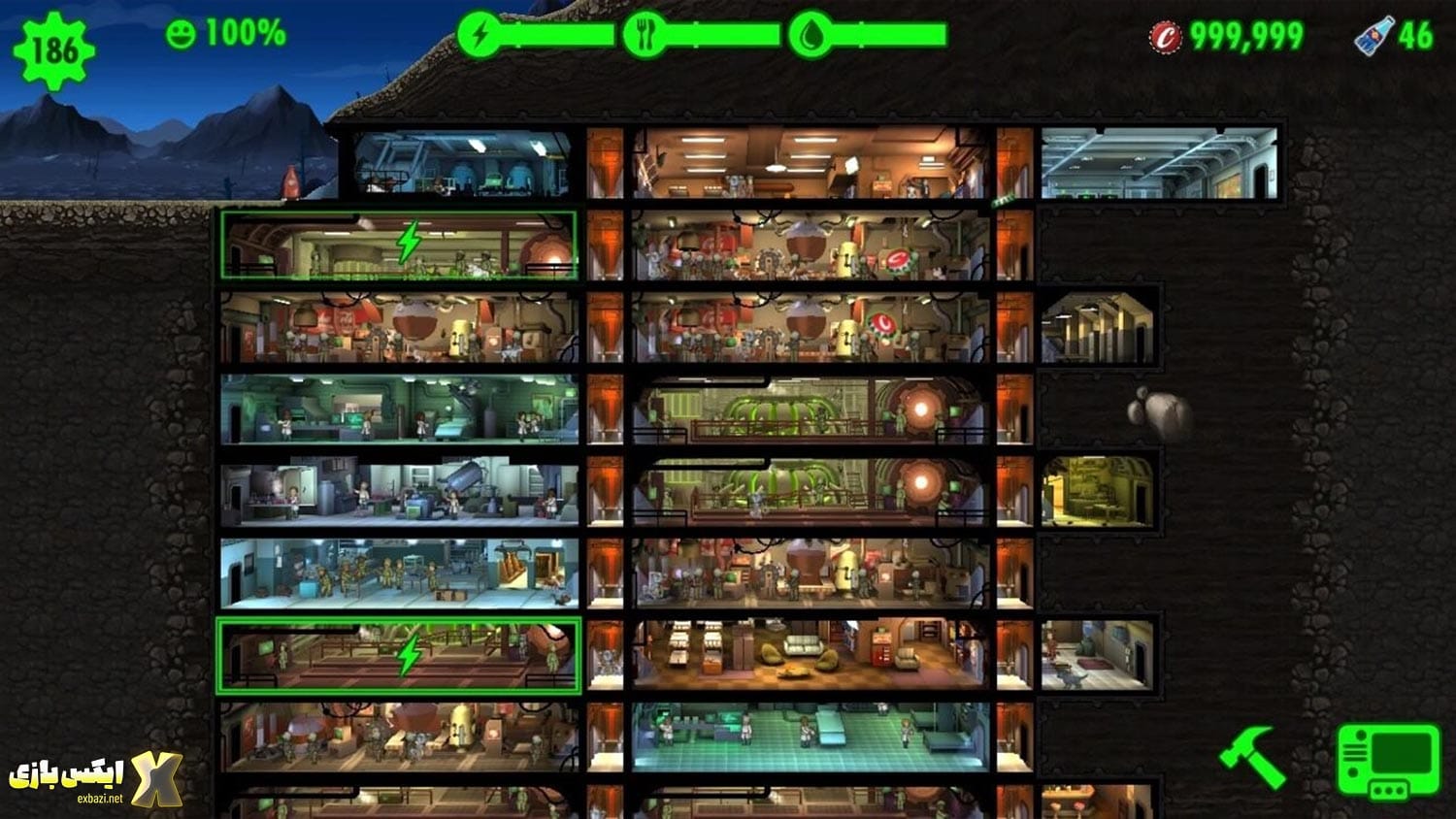 بررسی بازی Fallout Shelter
