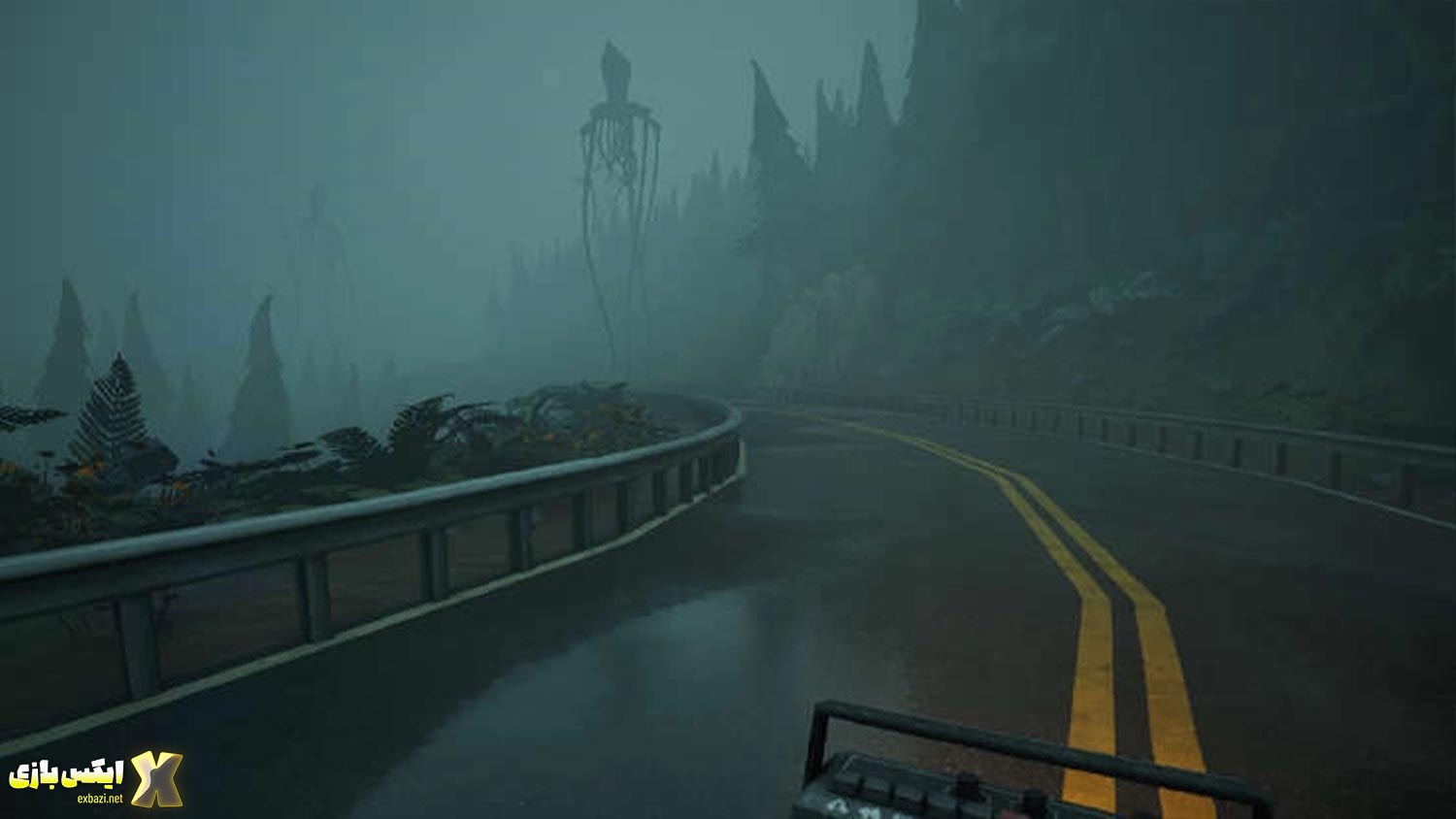 بررسی کامل بازی ترسناک جدید Quite a Ride؛ ترکیب Silent Hill و Stranger Things