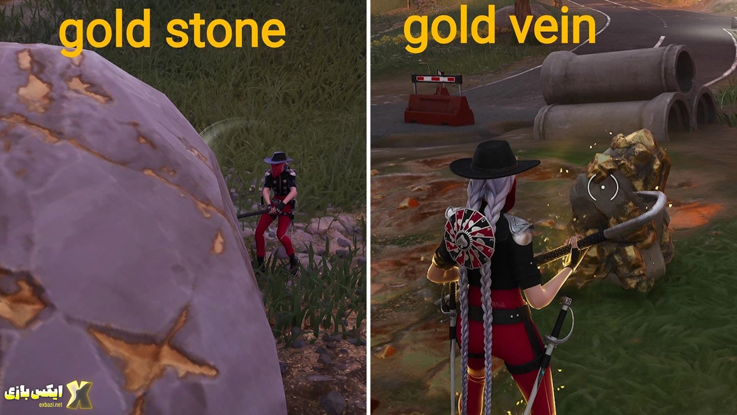 معادن طلا در فورتنایت – بهترین مکان‌ها و روش استخراج