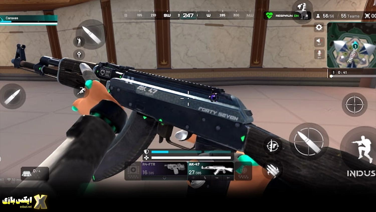 ویژگی‌های سلاح Gen0 47