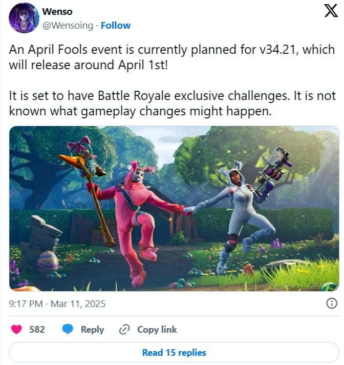 افشای ایونت روز دروغ آوریل در فورتنایت – جزئیات جدید 2 چرا رویدادهای April Fools' برای فورتنایت مهمه؟