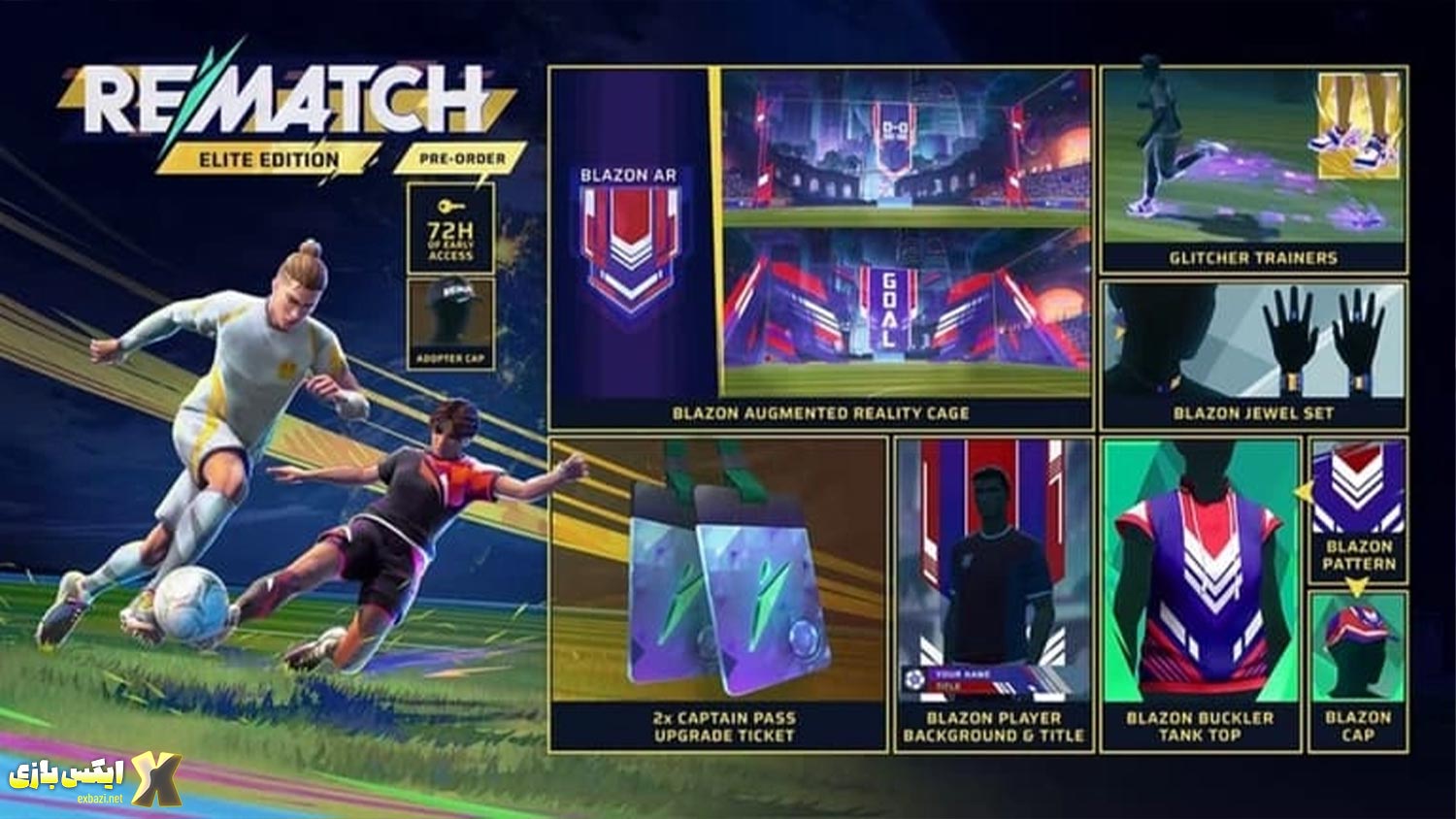 همه‌چیز درباره بازی Rematch | رقابت ۵v5 فوتبالی با طعم اکشن و مهارت