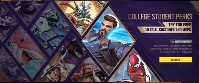 پرک رایگان برای دانشجوها در فصل ۳ Marvel Rivals | ۱۰ اسکین، انیمیشن MVP و بدون خرج اضافی 1 پرک رایگان برای دانشجوها در فصل ۳ Marvel Rivals | ۱۰ اسکین، انیمیشن MVP و بدون خرج اضافی