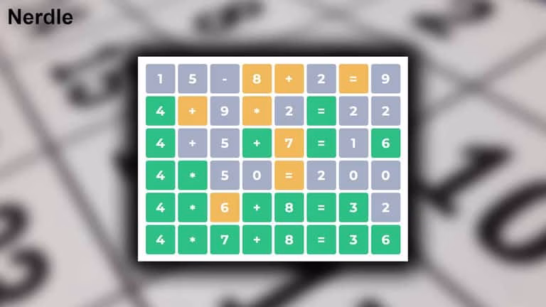 پاسخ و راهنمای کامل Nerdle امروز؛ بررسی معمای ریاضی روز ۳ ژانویه و ترفندهای حرفه‌ای بازی