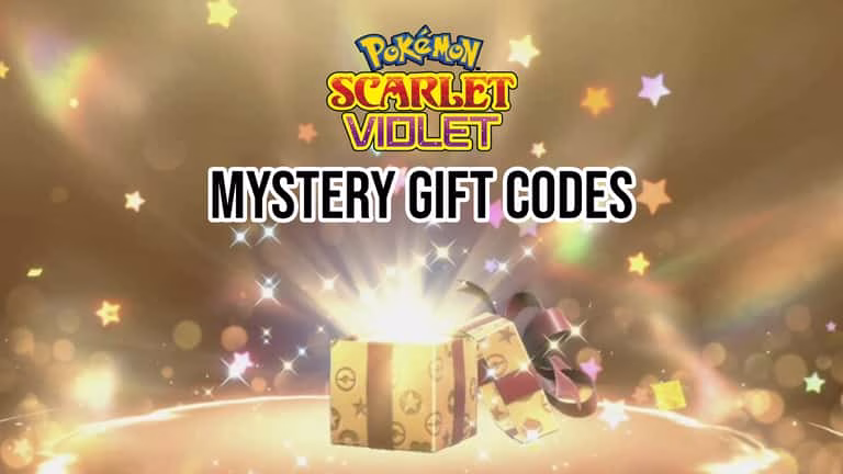 Pokemon Scarlet & Violet Mystery Gift Codes (January 2026) – راهنمای کامل دریافت گیفت‌های مخفی پوکمون اسکارلت و وایولت